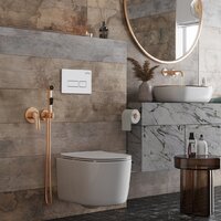 Roxen Simple Compact в комплекте с инсталляцией StounFix Dual Fresh 6 в 1 920247 (кнопка: белый глянец) Image #15