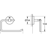Grohe Bau Cosmopolitan 40457001 (хром) Image #2