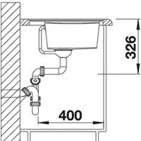 Blanco Zenar XL 6 S-F (жасмин, левая, с клапаном-автоматом) Image #3