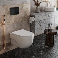 Roxen Porto One Rimless 6 в 1 StounFix Dual Fresh 580109 (кнопка: черный матовый) Image #10