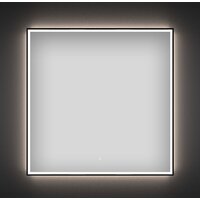 Wellsee Зеркало с фронтальной LED-подсветкой 7 Rays' Spectrum 172200440, 75 х 75 см (с сенсором и регулировкой яркости освещения)