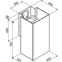 MAUNFELD Bath 402 (нержавеющая сталь) Image #3