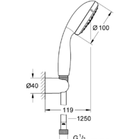 Grohe New Tempesta 100 27799001 Image #2