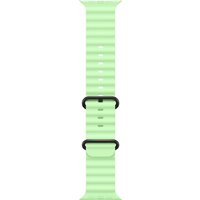 Apple Watch Ultra 3 LTE 49 мм (титановый корпус, черный/салатовый, ремешок из эластомера) Image #3