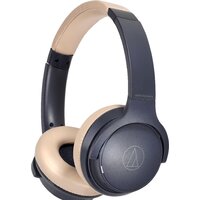 Audio-Technica ATH-S220BT (темно-синий/бежевый)