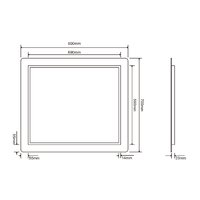 Roxen Зеркало Irida 510185-80 80х70 Image #9