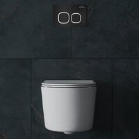 Roxen Simple Compact в комплекте с инсталляцией StounFix Dual Fresh 6 в 1 917914 (кнопка: черный матовый) Image #9