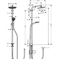 Hansgrohe Crometta S 240 1jet 27270000 Image #6