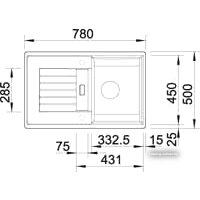 Blanco ZIA 45 S (жемчужный) [520627] Image #2