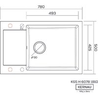 Kernau KGS H 6078 1B1D Black Metallic Image #2