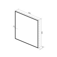 Wellsee Зеркало 7 Rays' Spectrum 172200280, 50 х 50 см Image #10
