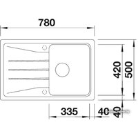 Blanco ZIA 45 S (алюметаллик) [514725] Image #2