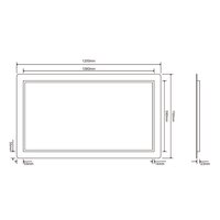 Roxen Зеркало Irida Long 510185-120 120х70 Image #9