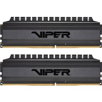 Patriot Viper 4 Blackout 2x4GB DDR4 PC4-25600 PVB48G320C6K