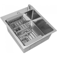 Diamond 450*500, коландер, дозатор SATIN DECOR