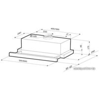 Krona Kamilla 600 White 1m Image #4