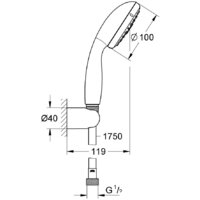 Grohe New Tempesta 100 27849001 Image #5