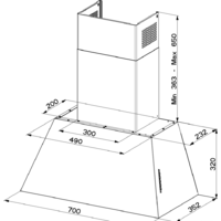 Faber Chloe EV8P CG Matt A70 [110.0459.033] Image #3
