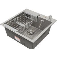 ARFEKA ECO AR мойка 500*500, коландер, дозатор SATIN Image #1