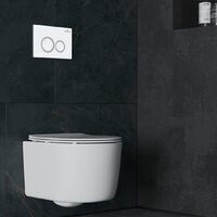 Roxen Simple Compact в комплекте с инсталляцией StounFix Dual Fresh 6 в 1 906789 (кнопка: белый глянец) Image #11