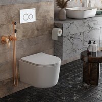Roxen Simple Compact в комплекте с инсталляцией StounFix Dual Fresh 6 в 1 906789 (кнопка: белый глянец) Image #13