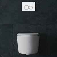Roxen Simple Compact в комплекте с инсталляцией StounFix Dual Fresh 6 в 1 906789 (кнопка: белый глянец) Image #17