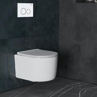 Roxen Simple Compact в комплекте с инсталляцией StounFix Dual Fresh 6 в 1 906789 (кнопка: белый глянец) Image #10