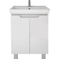 Dreja Тумба под умывальник Q Plus (D) 55 99.1008 (белый глянец)