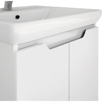 Dreja Тумба под умывальник Q Plus (D) 55 99.1008 (белый глянец) Image #6