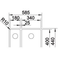 Blanco Claron 340/180-IF (левая) Image #3