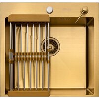 ARFEKA ECO AR мойка 500*500, коландер, дозатор GOLD Image #3