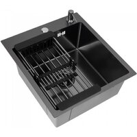 Diamond 450*500, коландер, дозатор BLACK DECOR