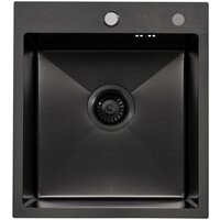 Diamond 450*500, коландер, дозатор BLACK DECOR Image #3