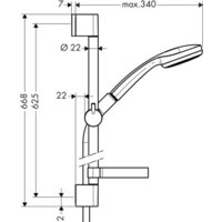 Hansgrohe Croma 100 (27717000) Image #2