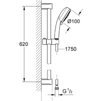 Grohe New Tempesta Cosmopolitan 100 27580002 Image #5