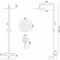 Rea Lungo Rose gold REA-P6606 Image #9