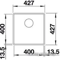 Blanco Subline 400-F (алюметаллик) [519798] Image #2