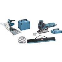 Makita MEU029J (погружная пила, лобзик, 2 кейса)