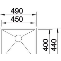 Blanco Zerox 450-U (полированная) Image #3