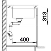 Blanco Subline 400-U (алюметаллик) [515753] Image #3