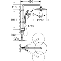 Grohe Euphoria System 260 27421002 Image #2
