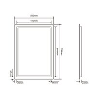 Roxen Зеркало Pure 510175-50 50х70 Image #10
