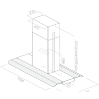 Elica Serendipity Island IX/A/120X60 [PRF0120064] Image #5