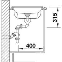 Blanco Idessa 6 S (глянцевый магнолия) [519605] Image #3