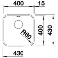 Blanco Supra 400-U (с клапаном-автоматом) [518202] Image #3