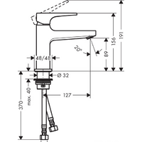 Hansgrohe Metropol 32500000 (хром) Image #2