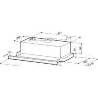 Krona Kamilla Slim 500 White Image #2