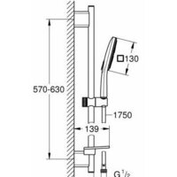 Grohe Rainshower SmartActive Cube 130 26584LS0 Image #2