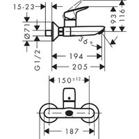 Hansgrohe Logis 71225000 Image #2