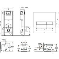 Lavinia Boho Relfix Biore Rimless 6 в 1 77040106 (черное стекло) Image #2
